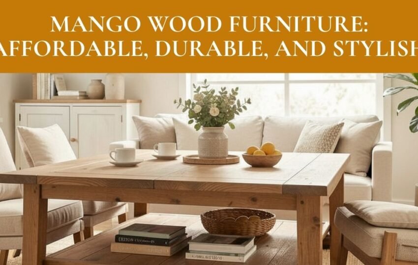 Mango Wood Furniture Affordable, Durable, and Stylish